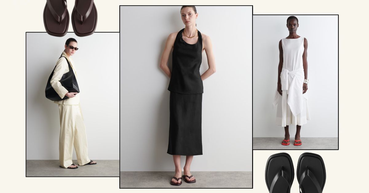 These High Street Sandals Already Sold Out Once—Now They're Back in a New Elevated Shade