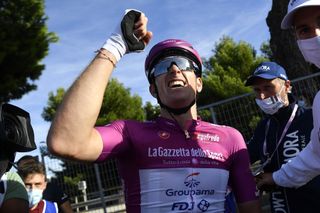 Giro dItalia 2020 103rd Edition 7th stage Matera Brindisi 143km 09102020 Arnaud Demare FRA Groupama FDJ photo POOL Fabio FerrariBettiniPhoto2020