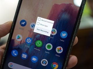 Android Q native screen recording