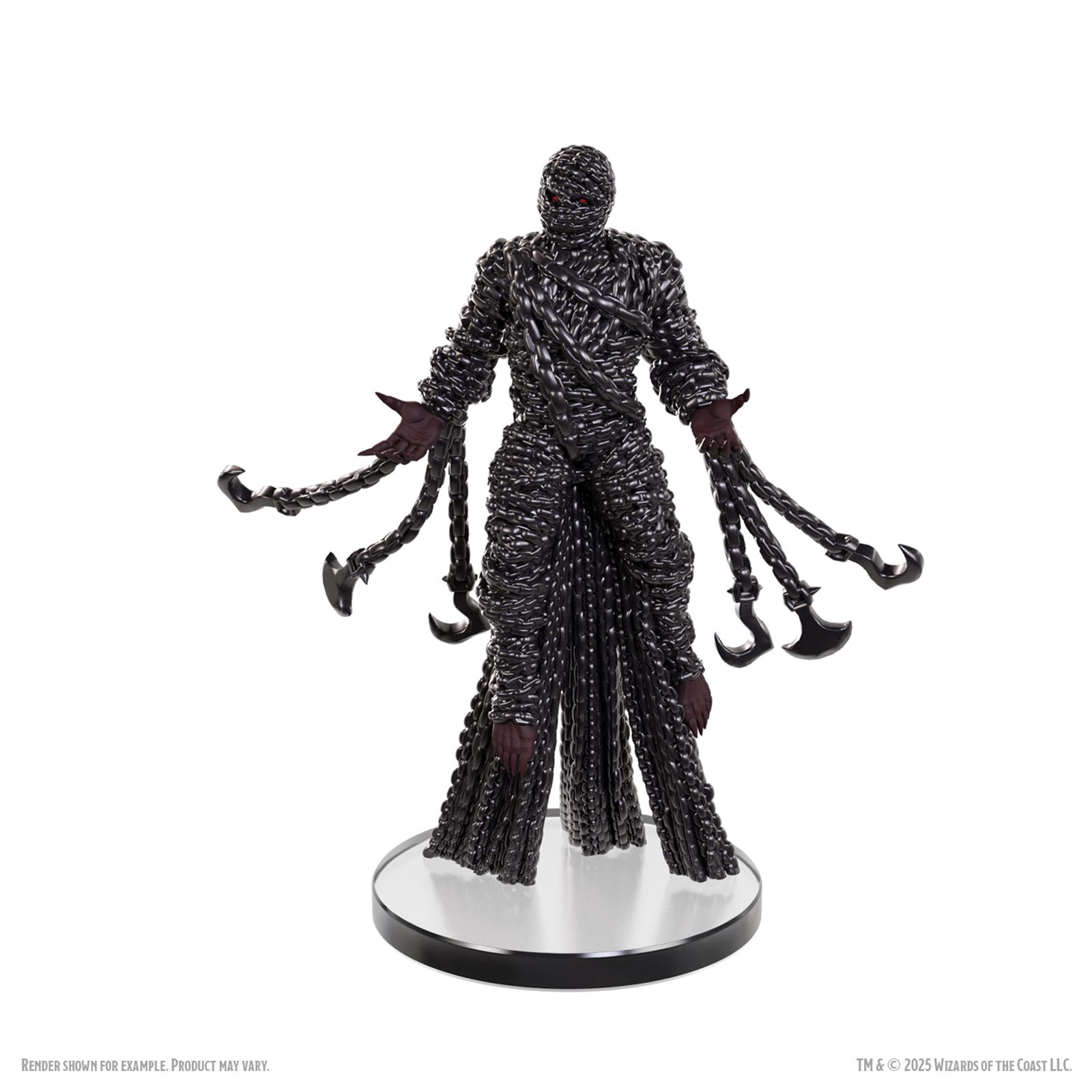 Wizkids miniature on a plain base, against a plain background