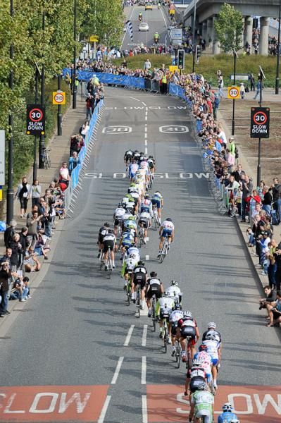 The pace was high during the final stage in London.