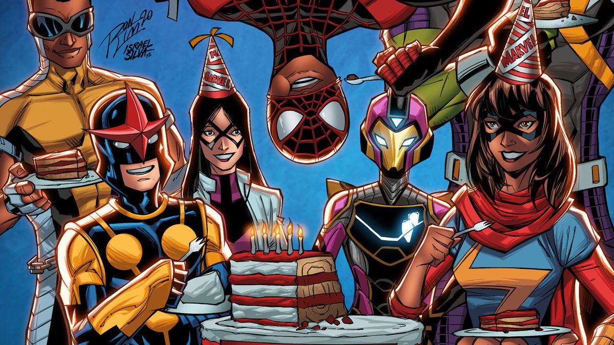 Miles Morales hosts a party for the 81st birthday of ...