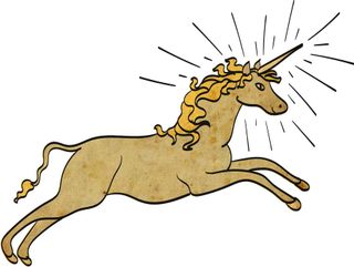 Illustration of a unicorn.