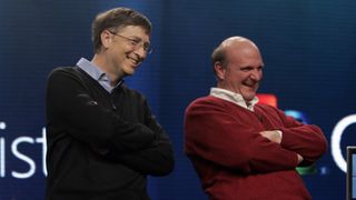 Steve Ballmer and Bill Gates, former CEOs of Microsoft.