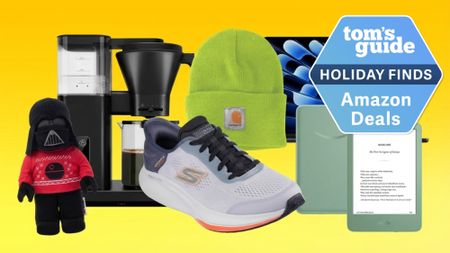 Collage of items on sale at Amazon