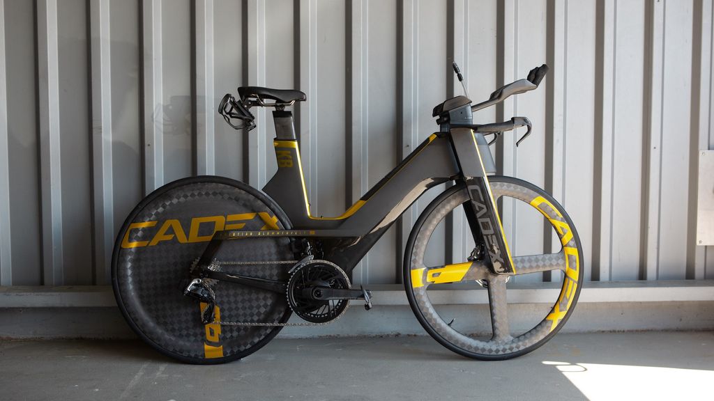 Is it a shame you'll never see this radical new Cadex Tri bike in the