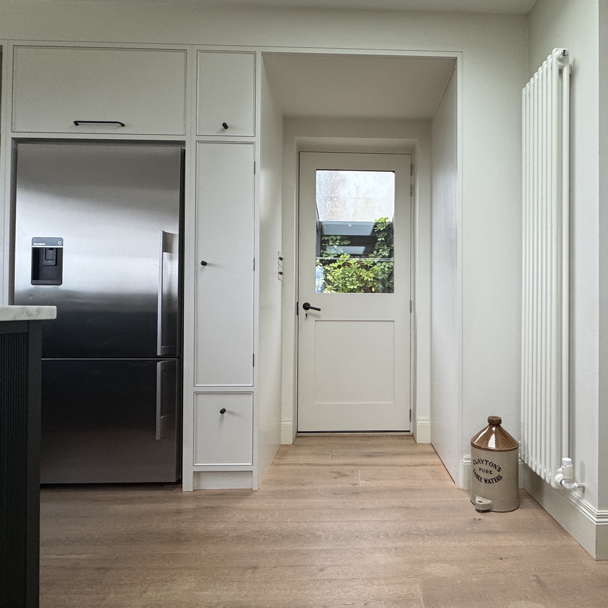 hidden kitchen vacuum storage cupboard