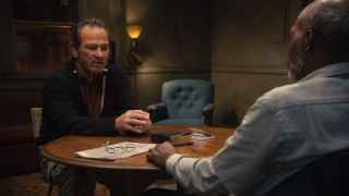 Tommy Lee Jones and Samuel L. Jackson in The Sunset Limited