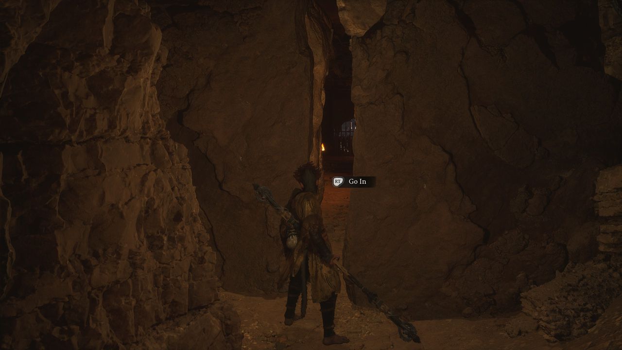 Black Myth: Wukong wall crack