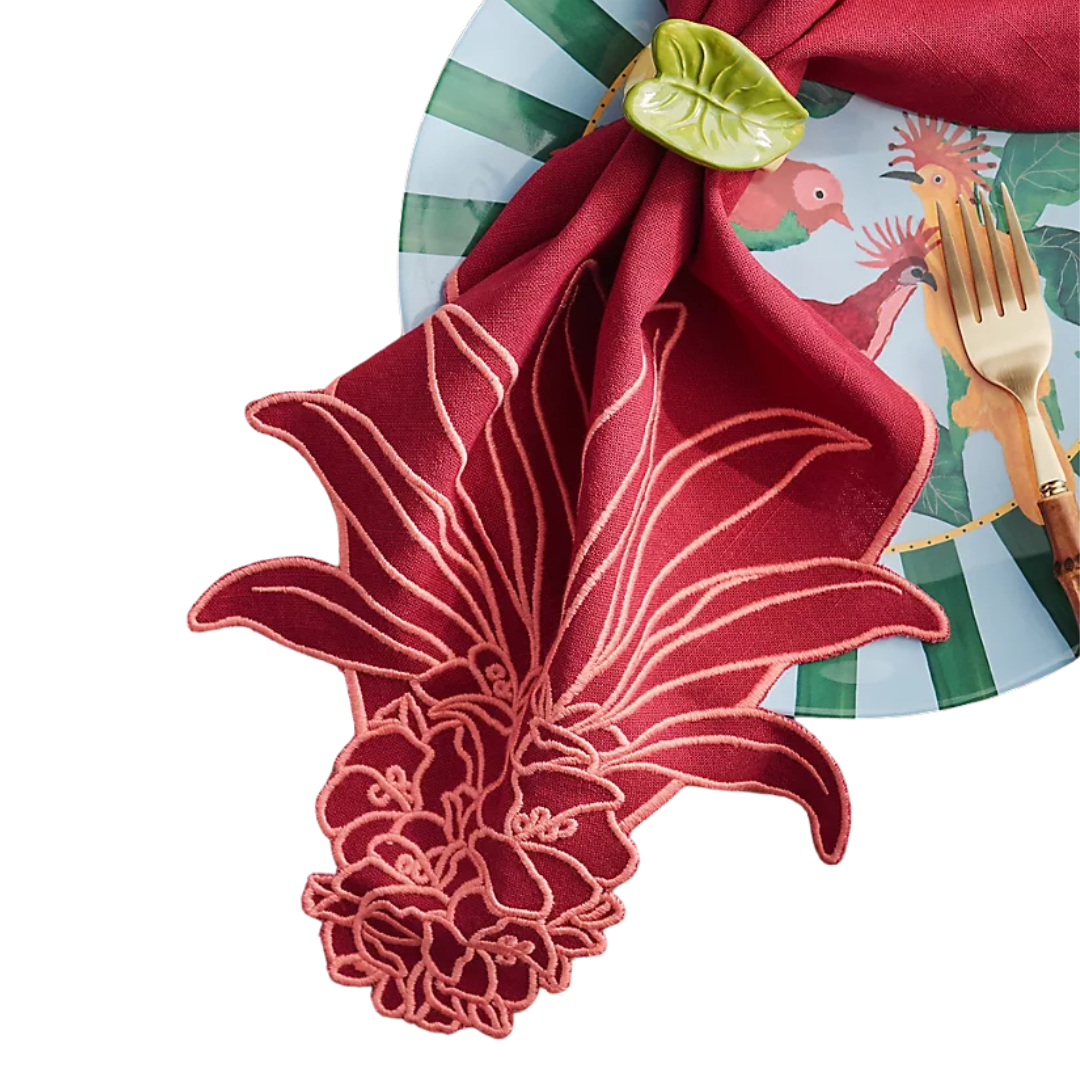 Hibiscus napkin