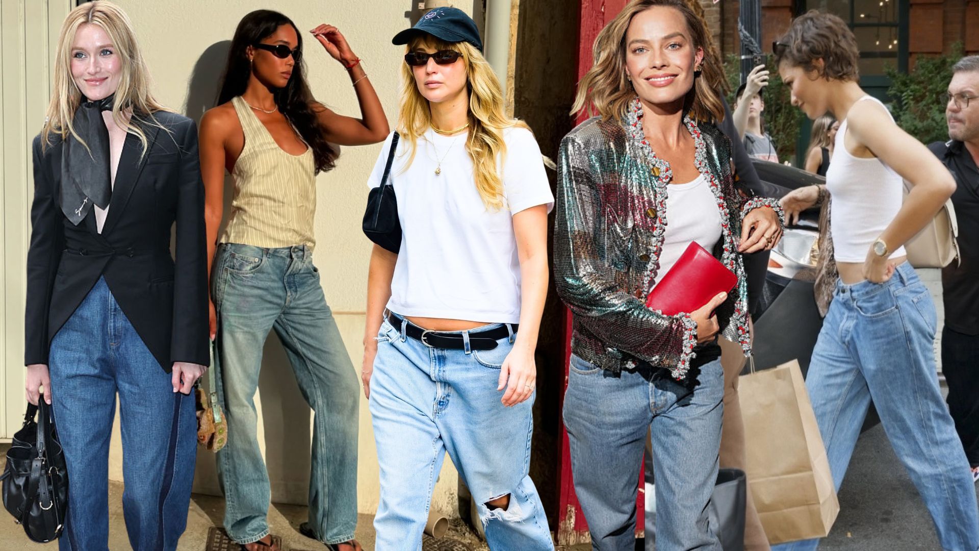 Yes, You Can Wear Denim All Year Round—These Easy-to-Replicate Celeb Jeans Outfits Prove It