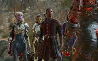 The player character and their party in Baldur's Gate 3