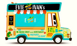 Eventually Evie and Ivan get together and launch their own brand