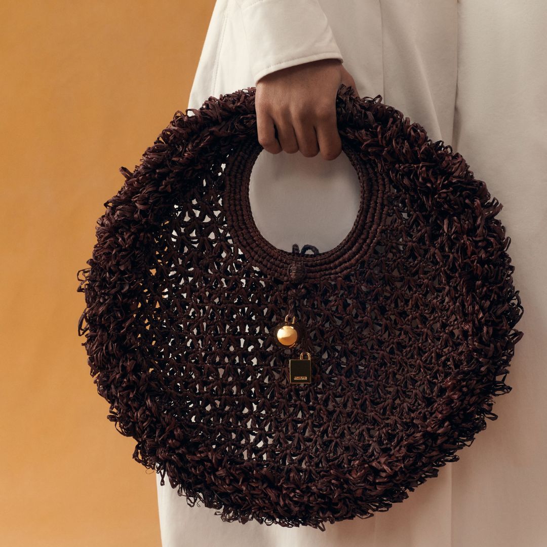 Jacquemus Spiaggia small round bag