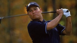 Notah Begay III at the 2000 Presidents Cup