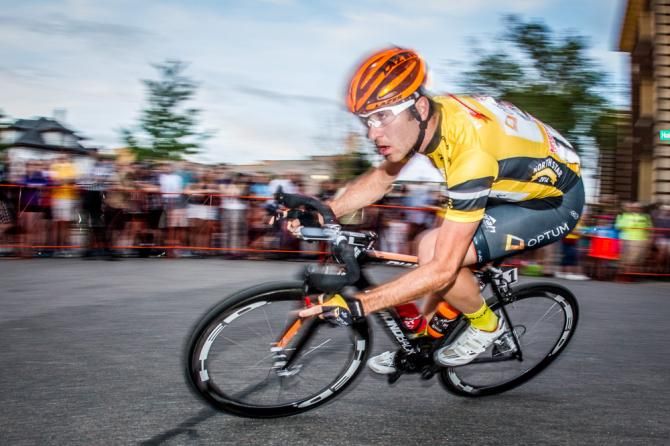 Ryan Anderson (Optum) holds on to yellow for another day.