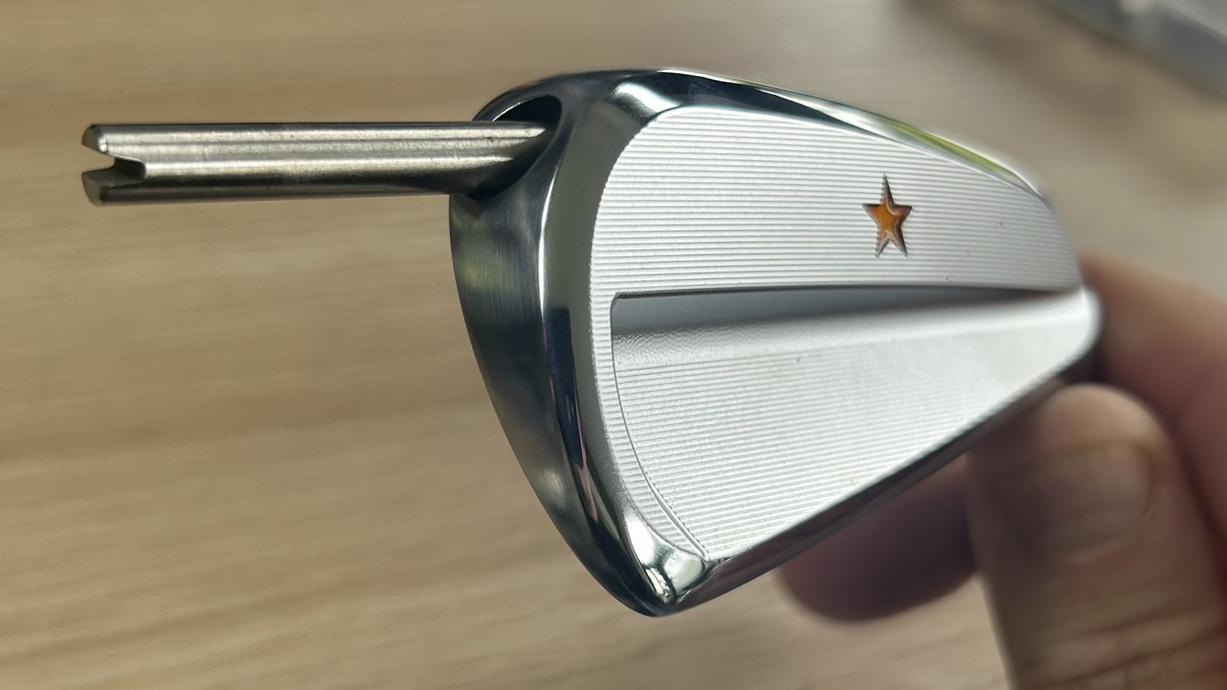 Photo of the Vega SS Irons weight port