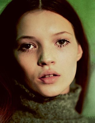 Inge Grognard Makeup on young Kate Moss