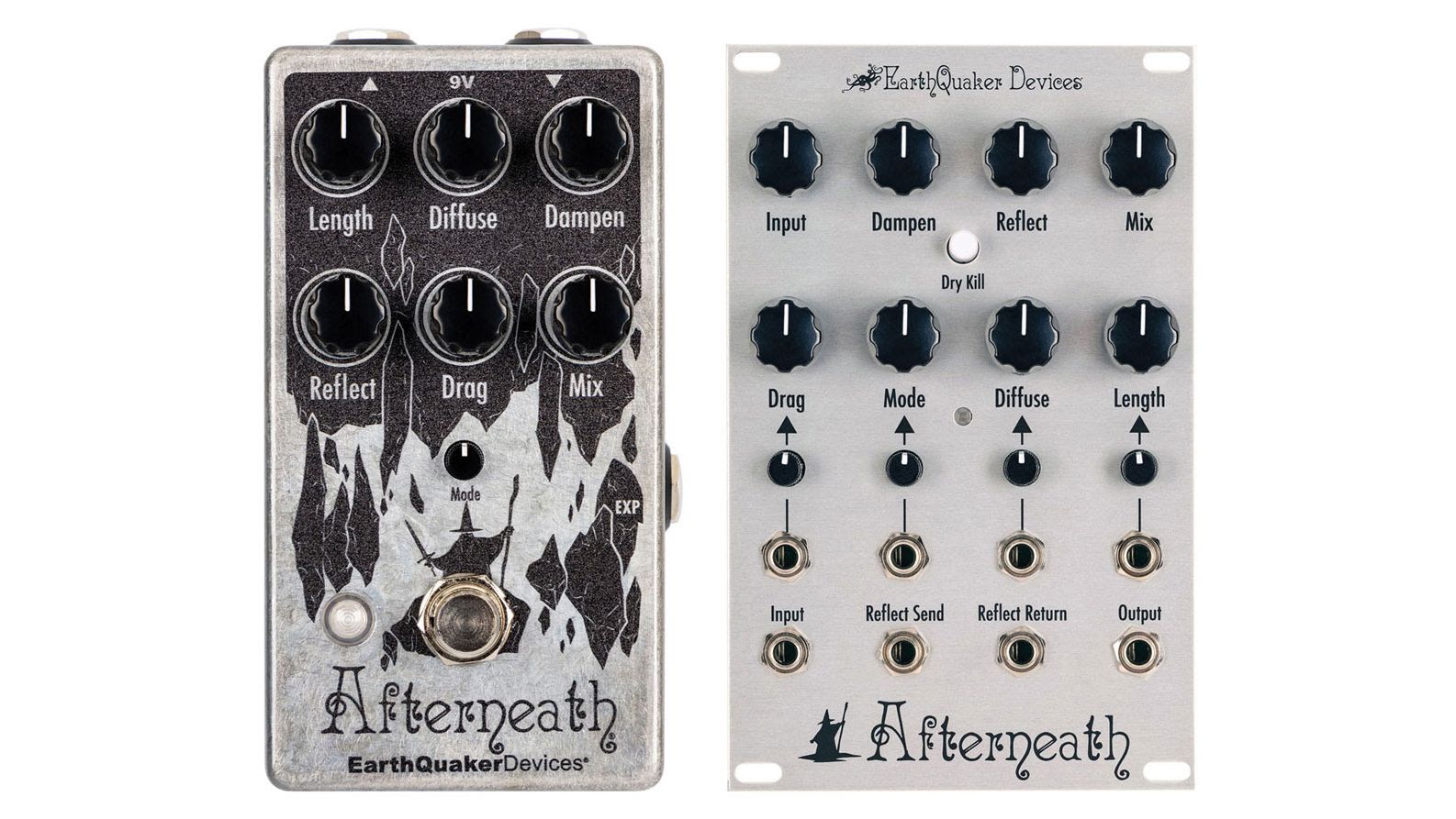 ギター EarthQuaker Devices Afterneath EarthQuaker Devices Afterneath V3 Reverb Pedal | Sweetwater