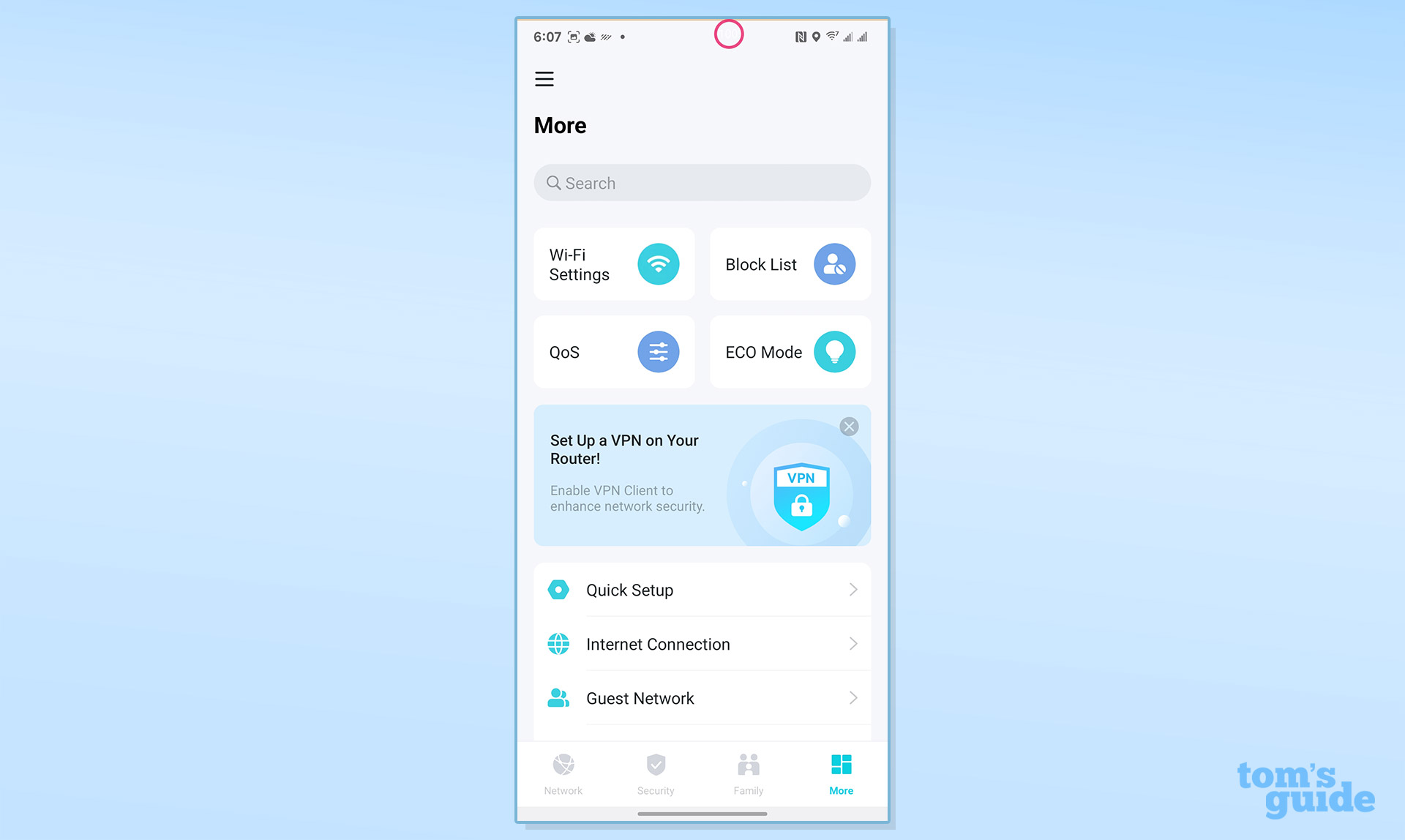 TP-Link Archer BE9700 app screenshot