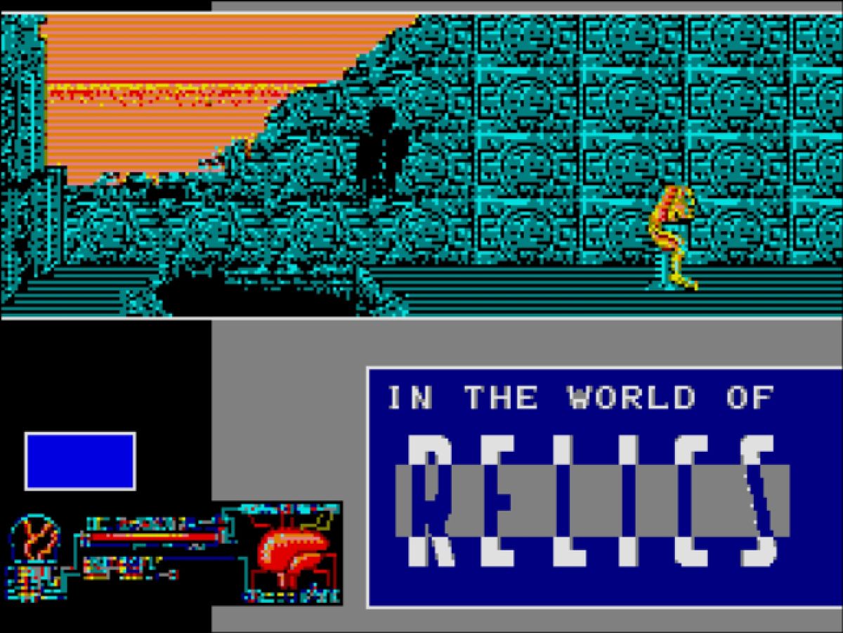 Relics, an MSX adventure from 1986