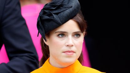 Princess Eugenie attends a National Service of Thanksgiving