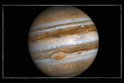 Jupiter in the night sky