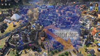 Civilization 7's rating on Steam is dropping