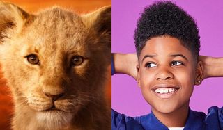 The Lion King Young Simba and JD McCrary side by side