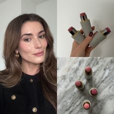 Beauty editor Eleanor wearing Westman Atelier blusher