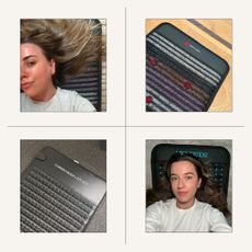 PEMF mats and the beauty team laying on them
