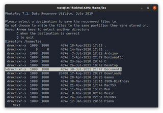 Linux File Recovery