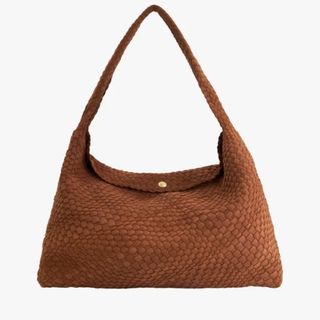 Dune London Deliberate XL Woven Shoulder Bag