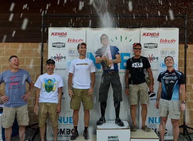 100 Mile Masters Podium