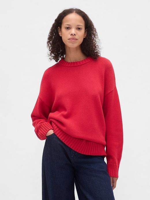 100% Cotton Oversized Sweater