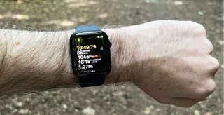 Apple Watch SE 2022 on wrist