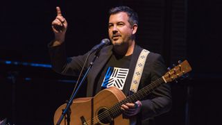 American Pop musician Duncan Sheik performs at Carnegie Hall's Zankel Hall, New York, New York, November 21, 2015. 