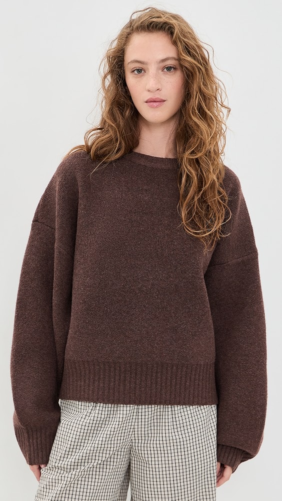 Dolce Knit Sweater - Chocolate