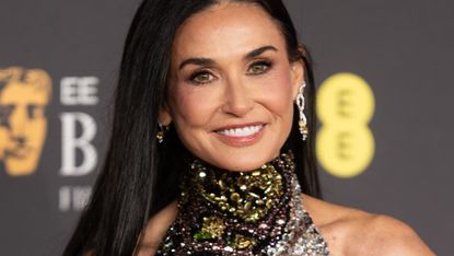 Demi Moore attends the 2025 BAFTAs