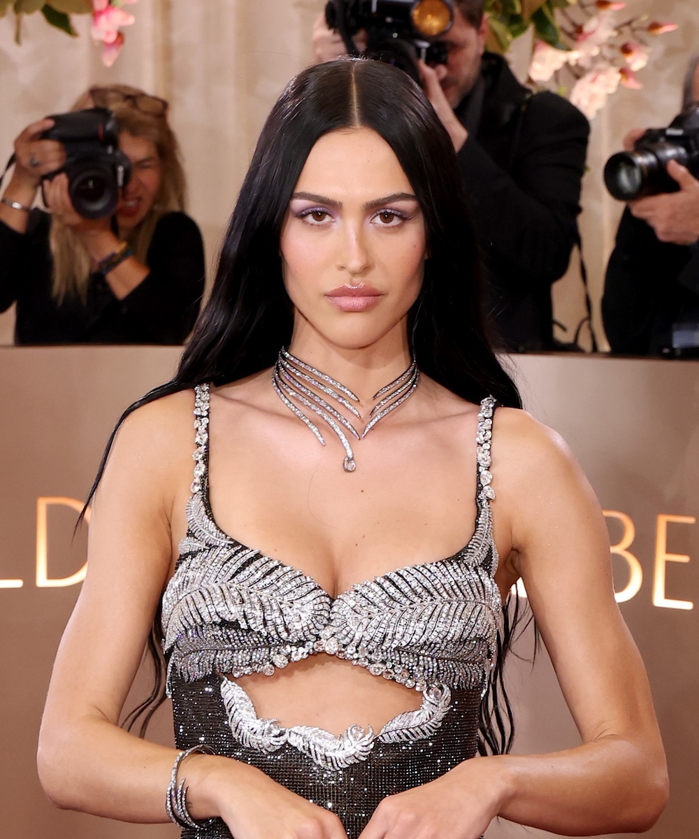 Amelia Gray at the Golden Globes.