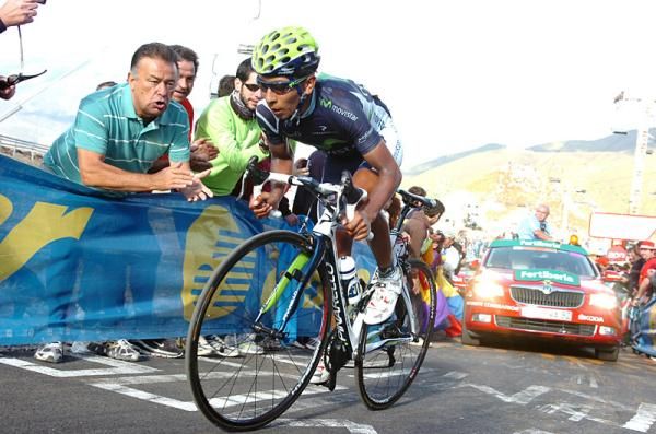Nairo Quintana (Movistar) paced his team captain Alejandro Valverde in the finale and finished in 6th place on the day.