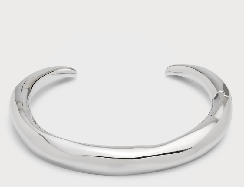 Alexis Bittar, Hinged Metal Collar Necklace