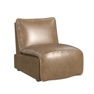 faux leather modern recliner chair