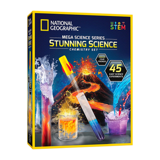 National Geographic Stunning Chemistry Set