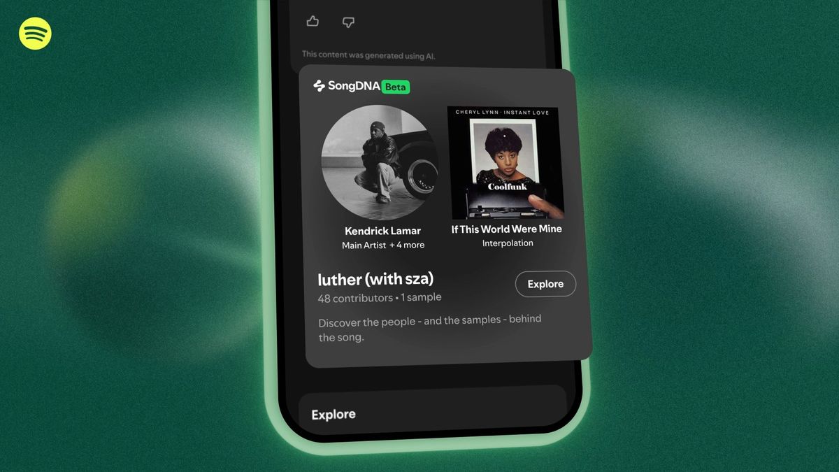 SongDNA's card will give a brief glimpse into those involved, giving users a quick button to dive deeper.