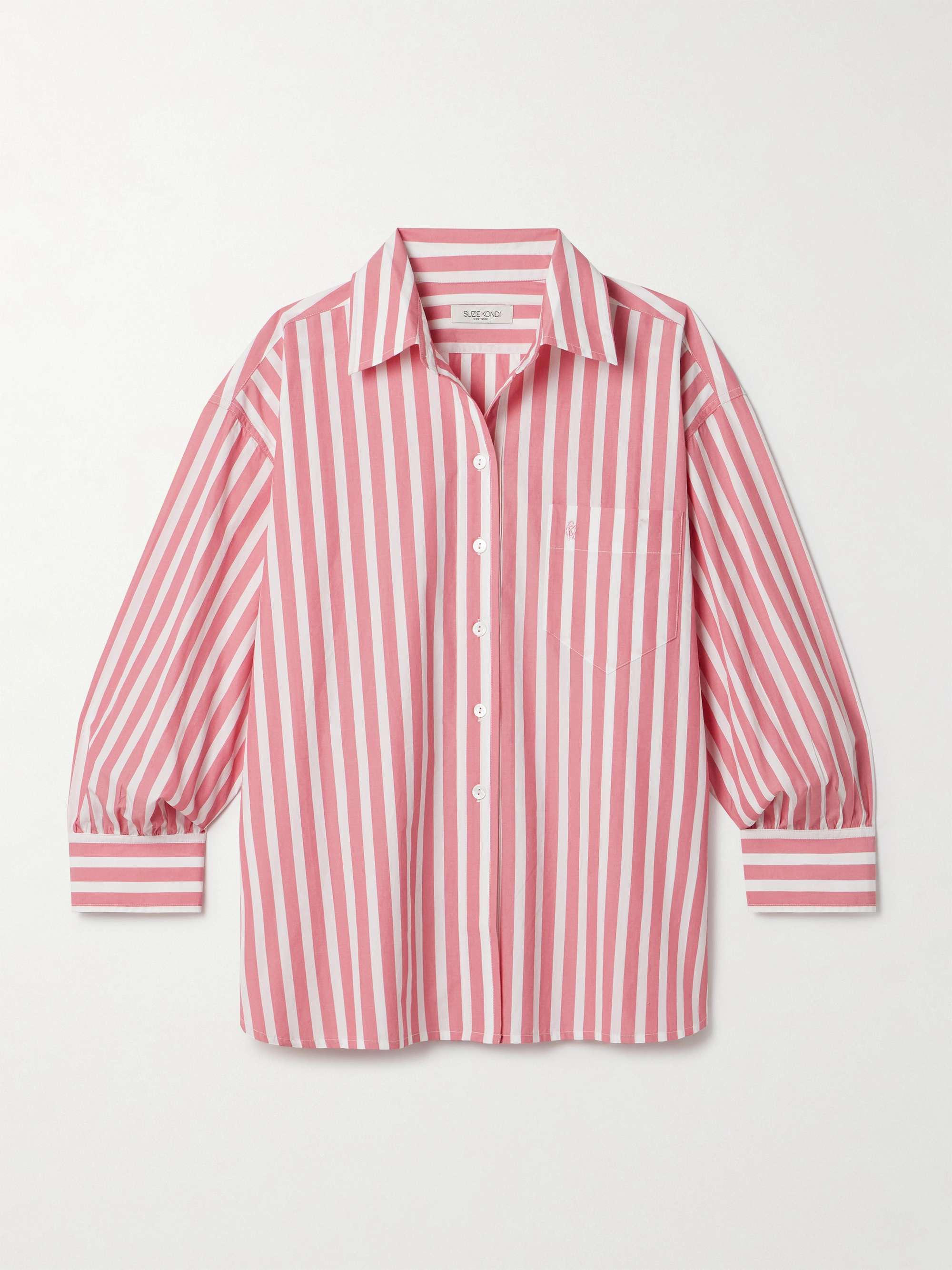 Kappa Striped Cotton-Poplin Shirt