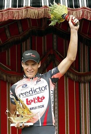 Belgian Greg Van Avermaet won the fifth stage of last year's Tour of Qatar