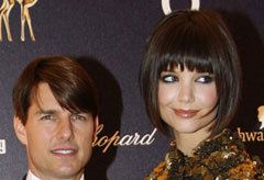 Katie Holmes and Tom Cruise