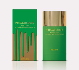 Green & gold drip style packaging