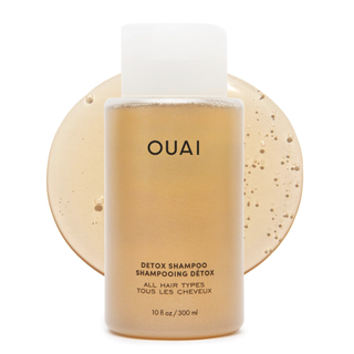 Ouai Detox Shampoo - Clarifying Shampoo for Build Up, Dirt, Oil, Product and Hard Water - Apple Cider Vinegar & Keratin for Clean, Refreshed Hair - Sulfate-Free Hair Care (10 Oz)